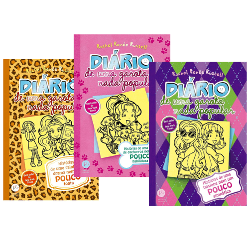 kit diario de uma garota popular